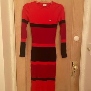 U.S. Polo assn. knitted midi dress size S
